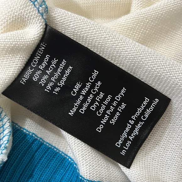 Valiant + Elhoffer Design “The Faith Collection” longline cardigan sz L - Picture 11 of 11